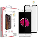 MyBat Full - screen Coverage Frosted Tempered Glass Screen Protector for Apple iPhone 8 Plus/7 Plus / 6s Plus/6 Plus - BlackMyBat Pro